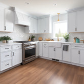 RTA Newtown Solid Wood Wall Easy Reach Cabinet Origami White for Kitchen Bathroom and Laundry Storage